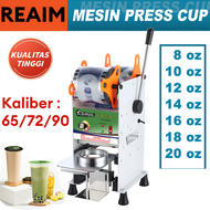 REAIM Cup Sealer Putih Sealing Machine Original Mesin Press Gelas Plastik