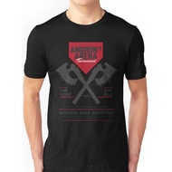 Men's Angron's Arena 40k T-Shirt - Khorne Primarch Graphic Tee With Crossed Axes & Battle Lore, Comf