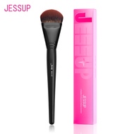 Cọ đánh nền Jessup cọ mịn có góc cạnh thuần chay cọ mặt lớn để pha trộn chất lỏng kem MUL02