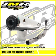 KNALPOT STANDAR RACING TSUKIGI JUPITER Z CAPUNG BURHAN ROBOT Z1 | VEGA R R NEW ZR RR LAMA KOTAK CRYP