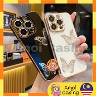 Realme 5 5i 5s 6i C3 8 9 9i 9 Pro 9 Pro+ Plus 10 11 11 Pro 11 Pro+ Plus butterfly stick case