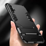 For Huawei Nova 5t 4 3 3e 3i Rugged Dual Layer Shockproof Kickstand Protective Case Cover