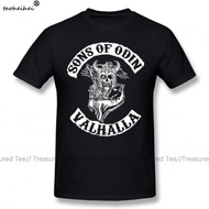 Sons Of Anarchy Sons Of Odin Valhalla Chapter T-Shirt Streetwear Awesome Men 100 Cotton T-Shirt
