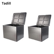 Tadill Isolated Food Transport Box, Isolated Foam Box with Lid, Storage Box, Isolated Cold Shipping 