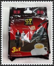 《我家美妝生活百貨》最便宜*越南原裝進口 G7 三合一即溶咖啡50入*16g～800公克