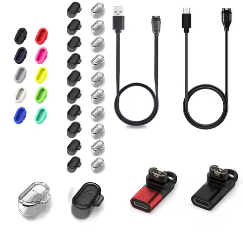 Charger Cable For Garmin Forerunner 55 158 165 255 265 935 965 570 970 Venu 2 Plus 3s SQ2 Anti Dust 