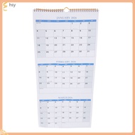 2026 Vertical Wall Calendar Calendars 2025-2027 Calander Three Fold Planner Hanging  huyisheng