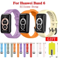 huawei band 6 strap silicone replacement silicone band For Huawei Band 6 Fitness Band