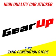NON REFLECTIVE STICKER CAR KERETA GEARUP FOR PERODUA MYVI VIVA ALZA BEZZA AXIA ARUZ