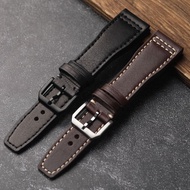 Suitable for IWC Watch Strap 20 21 22MM Genuine Leather Strap Handmade Watch Accessories