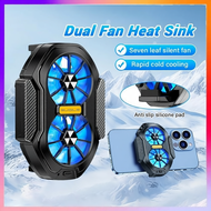 FS01 Dual Fan Rechargeable Phone Cooler – Long-Lasting Strong Air Cooling Radiator