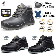SAFETY JOGGER SAFETY BOOT SAFETY SHOES MEN HIGH CUT Kasut keselamatan