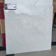 Granit Lantai/Dinding 60x60 Arna Omkara White Glazedpolish kwalitas 1