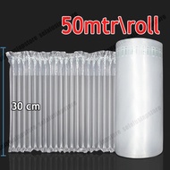 50M Poly Air bubble wrap Air Cushion/Inflatable Bag Plastik/Inflatable Air Bubble Cushion Wrap /Air 