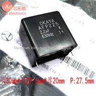 OKAYA Safety Standard Thin Film Capacitor MKP AFP 225 2.2uF 2u2 630V Copper Foot Capacitor