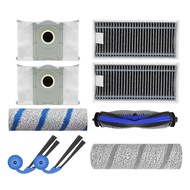 Compatible with ECOVACS T80S/T80S PRO Robot Vacuum Main Brush/Side Brush/Dust Bag/Filter/Roller clot