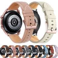 20mm Leather Strap Band Bracelet for Samsung Galaxy Watch 3 41 45mm Active 2 Gear S3 22mm Huawei Watch GT2 46mm Replacement