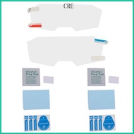 CRE 2 Set Motorbike Dashboard Panel Anti-scratch Film Protector Cover for MT07