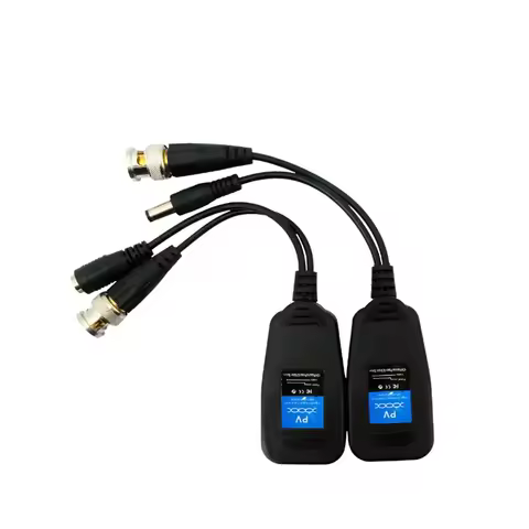 1CH Passive BNC HD-CVI/TVI/AHD Power And Video Balun CCTV Camera Video Balun with Power Connector fo