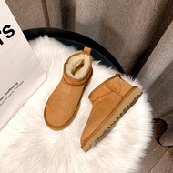 UGG Henan Fur One-Piece Snow Boots Women Thick-Soled Autumn Winter Sangpo Warm Fur Plush Thick Cotto