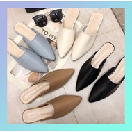 Pointed toe flats women shoe