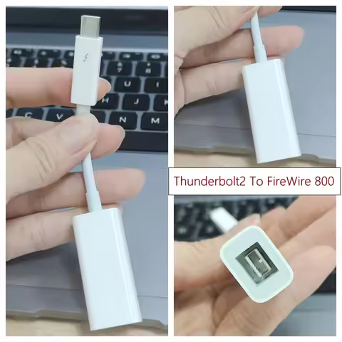 Thunderbolt 2 To FireWire 800 9pin Adapter Thunderbolt To Fire 1394B Suitable for Mac Computers Equi
