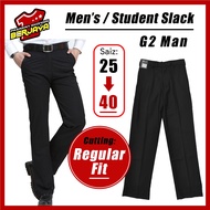 Seluar Slack Lelaki G2/Seluar Kerja Lelaki/Men Formal Slack Pant/Seluar Slack Straight Cut(READY STO