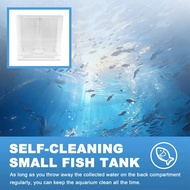 Fish Tank Aquarium Fish Tank Easy to Change the Water Acrylic Plastic Self-Cleaning Small Fish Tank 
