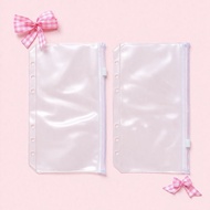 ZIPLOCK BINDER HOLE A6 TRANSPARENT I LITTLESUMMERS
