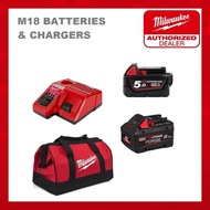 MILWAUKEE M18 Batteries And Chargers For 5.0Ah / 8.0Ah LITHIUM™-ION Battery