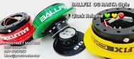 คอถอด คอพวงมาลัย พร้อม FLIPPER BALL FIX OG RASTA STYLE BY ELEVO 3 สี สำหรับ รถที่มี คอบาง หรือ คอหนา