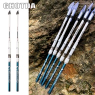 GHOTDA Rock fishing rod ultra light high quality carbon fiber feeder fishing pole telescopic portabl