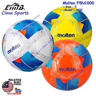 Molten Football / Bola Sepak F4N1000 F5N1000 Size 4 & 5 Free Needle