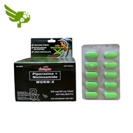 B-MEG Integra Worm-X Tablet - sold per 10 tablets - BMEG Worm X - For Animal Use - plt - petpoultryp