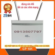 Bộ Phát Wifi 4G CPE LTE CP101 Cho Văn Phòng Xe Khách Lắp Camera chuyên dụng Sử dụng đồng thời 32 us