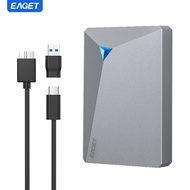 EAGET G20 Ultra Portable External Hard Drive 2TB Dual-disc Design Up To 200MB/s High Speed USB 3.0 H