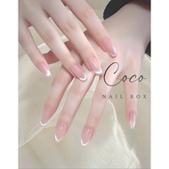 Pieceg palm cover, Nailbox designed with cat's eye jelly tone Coco Nailbox C089