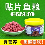 Patch fish food feed small fish feed guppies bet fish goldfi:贴片鱼食饲料小型鱼饲料孔雀鱼斗鱼金鱼热带鱼颗粒微粒鱼粮丰年6,19