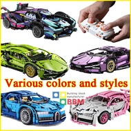 Compatible with Lepin motor building blocks modified electric remote control power set lighting set Lamborghini 1:14