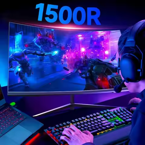 Living Room Sets 32 Inch Curved Gaming Monitor 1440p VA 165Hz 1500R 1ms FreeSync G-Sync HDR10 120% s