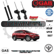 MAZDA CX9 CX-9 3.5 (TB) ('07-'15) (FRONT 2PCS REAR 2PCS 1SET) 100% (GAB) SUPER GAS SHOCK ABSORBER