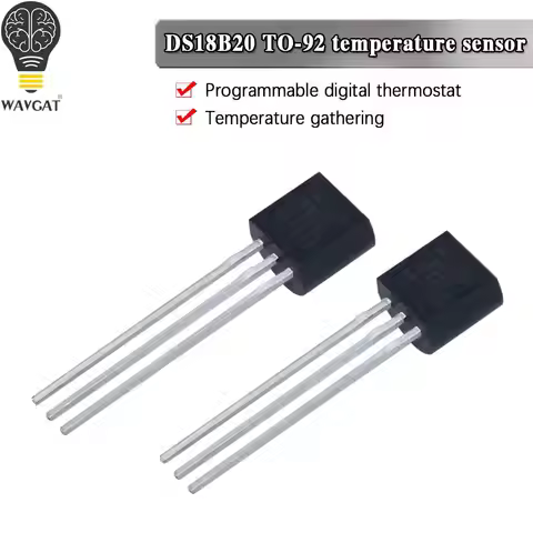 10pcs/lot DS18B20 TO-92 18B20 chips Sensor Electronic chip Temperature Sensor IC 18b20 diy electroni