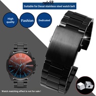 Suitable for Dissay Stainless Steel Watch Strap DZ4318 4323 4283 Solid Bracelet Men Only 26mm Black+