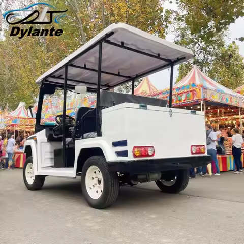 2025 New Launched 72V 7.5KW AC System Lithium Battery Powered Electric Golf Cart New Energy Electric