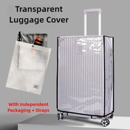 20-30 Inch Travel Luggage Protective Cover With Strap Trolley Case Cover Waterproof Protector Suitca