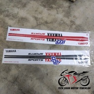 Stiker sticker body stripe cover set (1) yamaha y100 y 100 yamaha sport sports TBM
