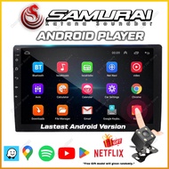 SamuraiKatana Android Player 9 10 inch 2 + 64 GB RAM ROM 4 CORE Soundbar Kereta Car Multimedia MP5 P