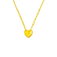 Citigems 916 Gold Heart Necklace