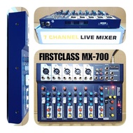 Mixer Mixing Audio 7 Channel Firstclass Mx 700