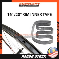 16" / 20" Bicycle Use Rim Inner Tape Wheel Inner Protection Padding Bike Basikal Getal Pad 16 inci 20 inci (1 PC)